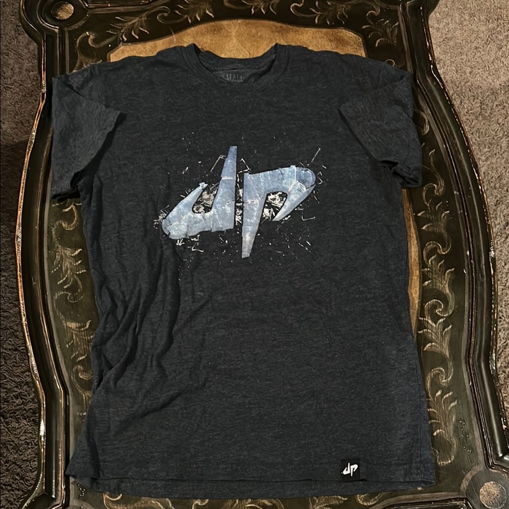 Dark Gray Graphic T-Shirt
